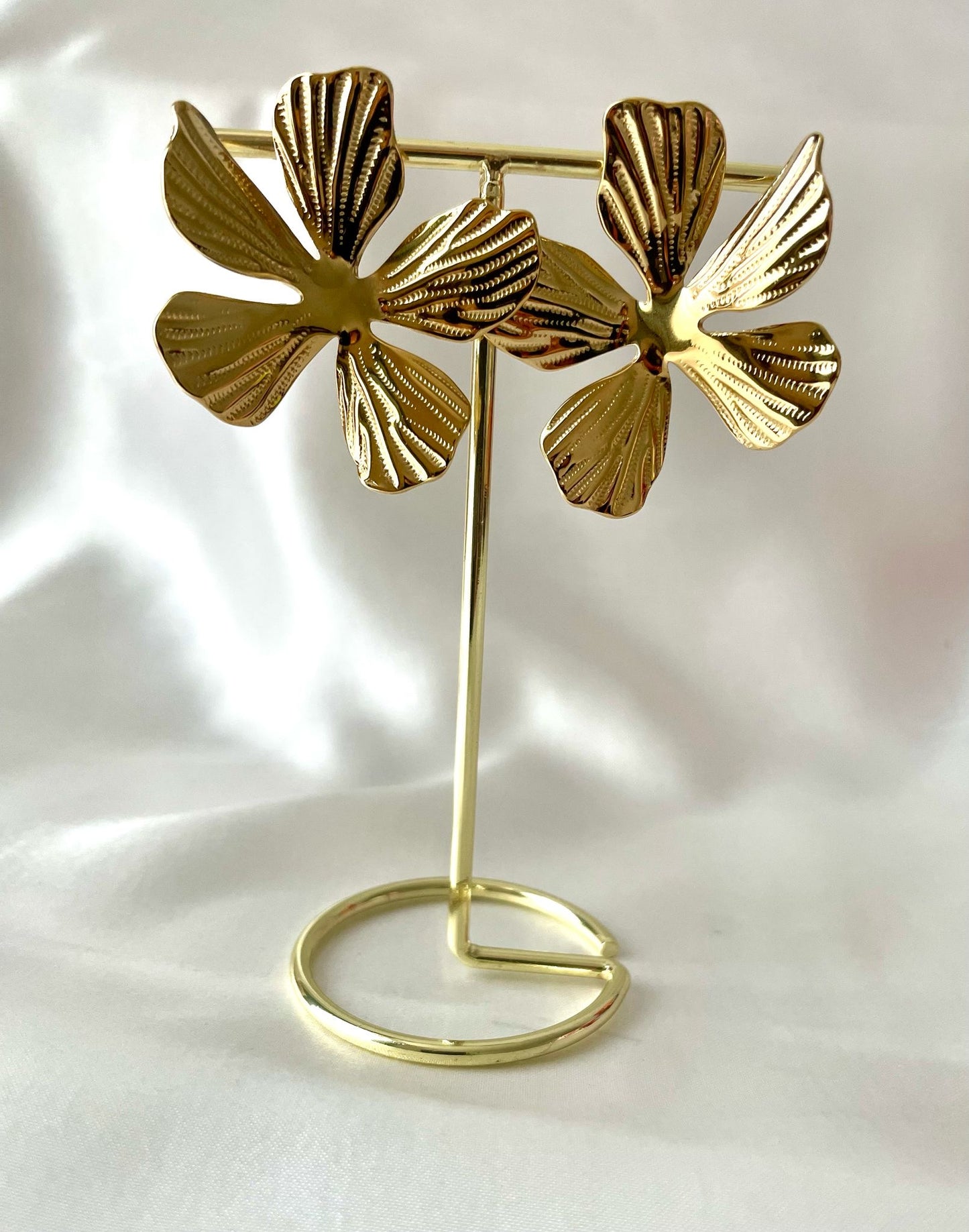 Boucles d’oreilles Fleurs