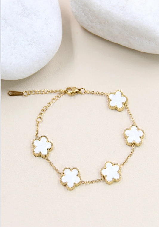 Bracelet trèfle