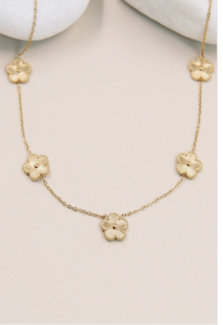 Collier trèfle