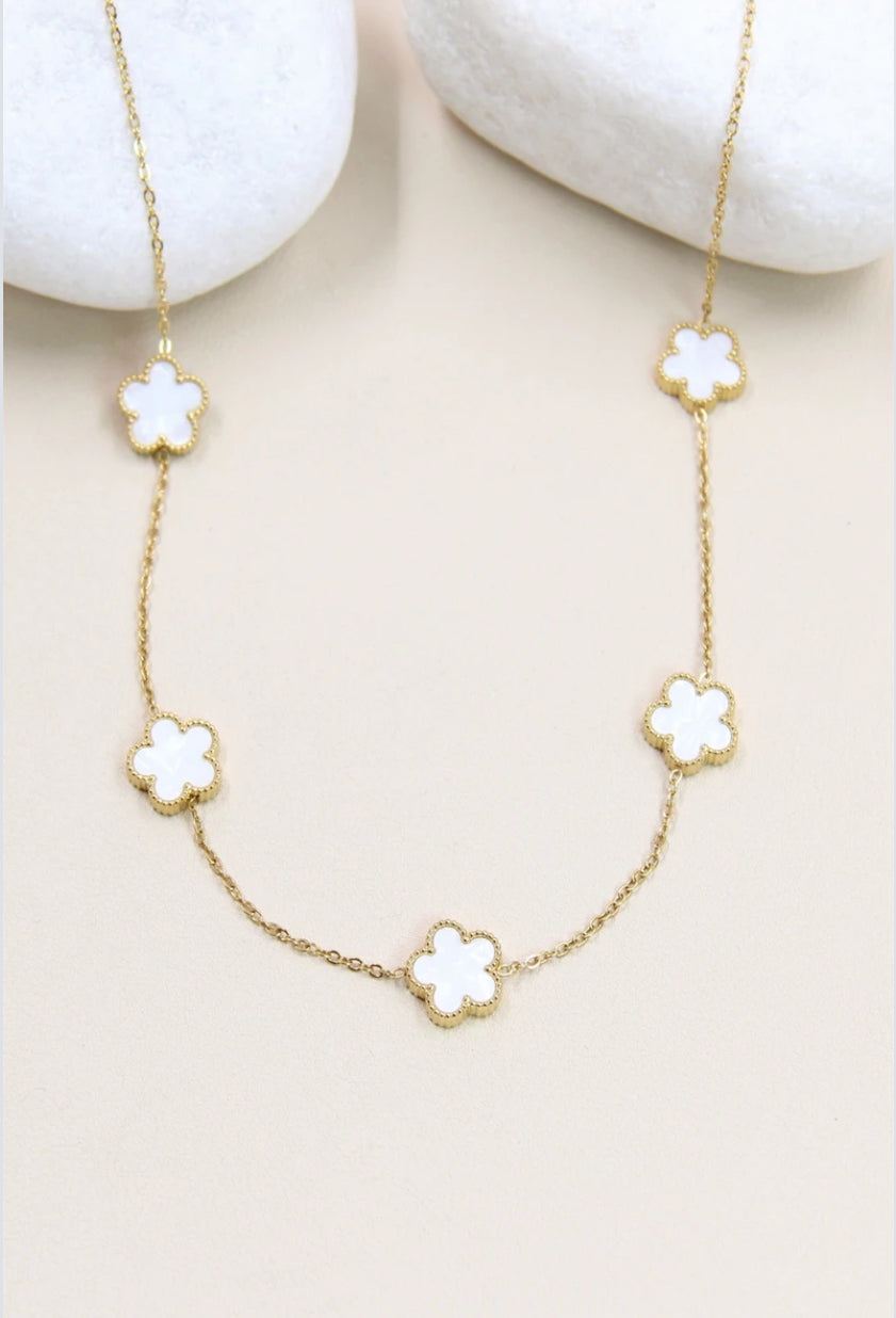 Collier trèfle
