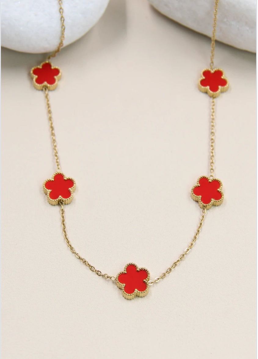 Collier trèfle